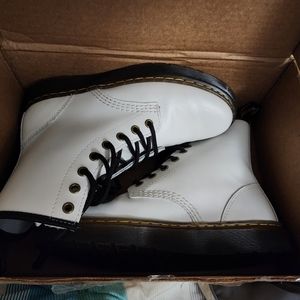 White Dr. Martens
